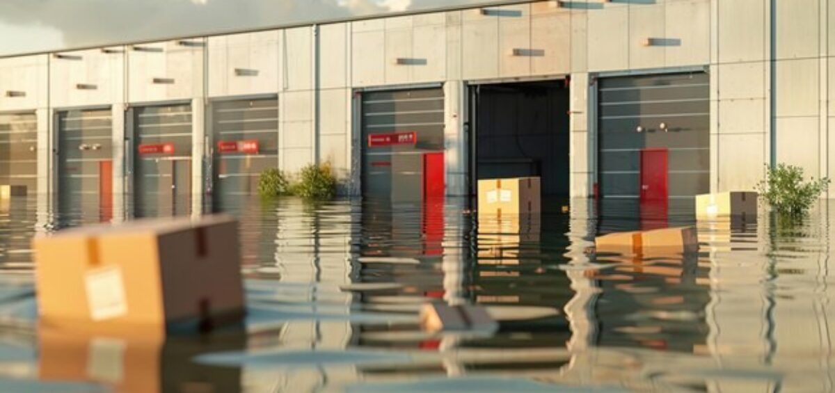 Flood protection insurance for storage units