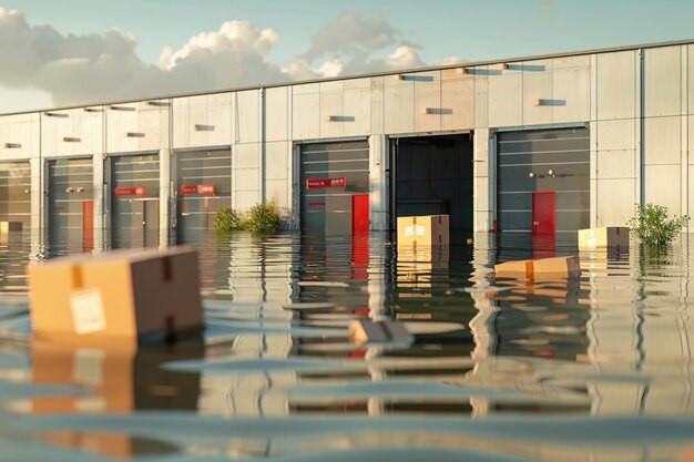 Flood protection insurance for storage units